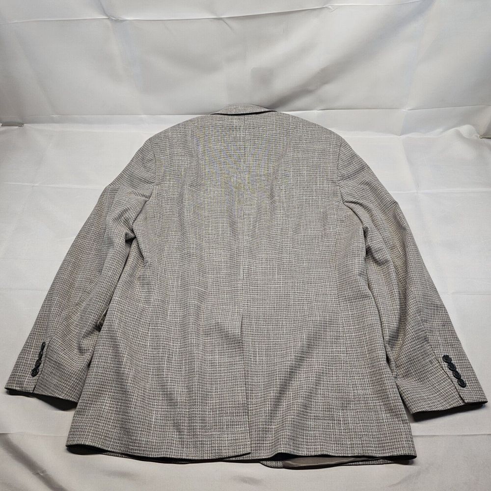 lauren ralph‎ lauren black label Houndstooth Blazer Mens 42L - Picture 13 of 14
